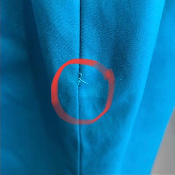 David’s Bridal Malibu blue dress with side pockets - Picture 15 of 16